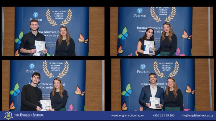 The English School Celebrates Exceptional Achievements in 2023 Exams